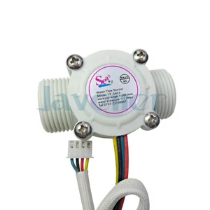G3/4" 1-30L/min Wasserdurchflusssensor Schalter Durchflussmesser Durchflussmesser Wassersteuerung - Bild 1 von 2