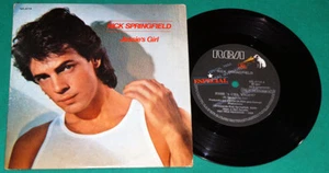 Rick Springfield - Jessie´s Girl / Carry Me BRAZIL RARE PROMO 7" Single 1981 - Picture 1 of 2