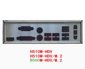 Płyta tylna Shield I/O IO do płyty głównej ASRock H510M-HDV/M.2 - Zdjęcie 1 z 1