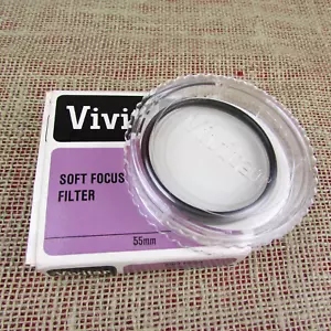 Vivitar soft focus filter 55mm with case in original box -NEW - Picture 1 of 2