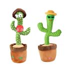 toys Gifts Talking Record Songs plush toy Dancing Cactus Toy Repeating talk