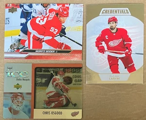 39 Different Great Detroit Red Wings Cards - Larkin, Yzerman, Osgood, Fedorov + - Bild 1 von 10