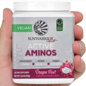 Sunwarrior, Sport, Active Aminos, Dragon Fruit, 1.25 lbs (570 g) - Picture 1 of 2