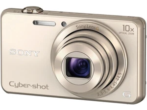 Sony Cyber-Shot DSC-WX220 18.2 MP Digital Camera 10X Optical Zoom-Gold - Picture 1 of 12
