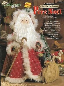 Plastic Canvas Pattern & Instruction Booklet-Pere Noel-Father Christmas - Picture 1 of 1