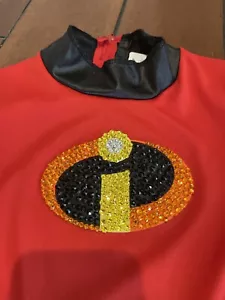 Disney’s INCREDIBLES Violet Rhinestone Halloween Costume Kids Prob- Size6-8 - Picture 1 of 6