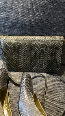 Bolso de piel de serpiente Bruno Magli Foto 1 de 4