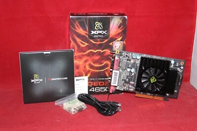 XFX ATI Radeon HD 4650 600M, 1GB DDR2, Dual DVI, TV, AGP Graphics Card - Image 1 of 4