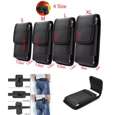Cell Phone Holster Vertical with Belt Clip Case Pouch Cover For Universal, S- XL - Image 1 of 4