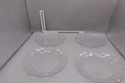 Tupperware 4 Picknick Teller Diamant Camping Wohnwagen Garten - Bild 1 von 4