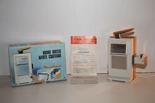 Ouvre boites , Affûte couteaux électrique MOULINEX N°141 orange et crème Vintage