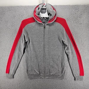 Armani Exchange Mens XS Zip Up Hoodie Gray with Red Trim Size XS - Picture 1 of 13