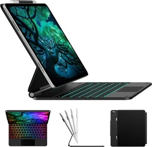Typecase Tastatur Hülle für 2024 iPad Air 13 und iPad Pro 12.9 6., 5., 4., 3. - Bild 1 von 7