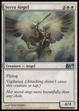 Magic the Gathering MTG Serra Angel (29) Magic 2010   NM