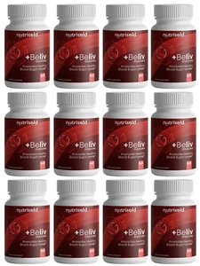 ( 12 Bottles ) BeLiv - Promotes Healthy Blood Sugar Levels - 720 Capsules - Picture 1 of 5