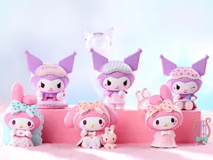Figurina Sanrio Sweetheart in pigiama serie scatola cieca confermata - Foto 1 di 9