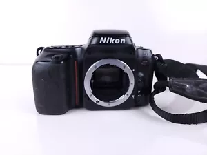 Nikon N50 Film Camera Body w/ Strap, No Battery, Sticky Handle - Picture 1 of 9