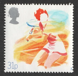 1988 31p Lawn Tennis. Sports. SG 1390 - Picture 1 of 1