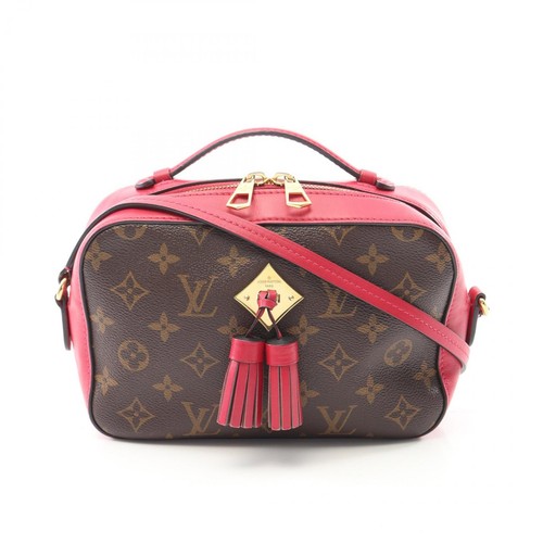LOUIS VUITTON（LV） Borsa a tracolla Louis Vuitton Sauttonge Monogram Freesia rivestita in pelle tela r