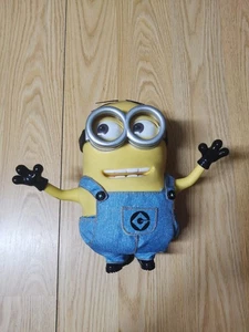 Cattivissimo Me Minion Dave Talking Laughing 8" Action Figure Thinkway Toys Funziona - Foto 1 di 9