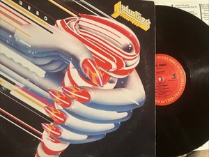Judas Priest – Turbo LP 1986 Columbia – OC 40158 VG+/VG+ w/ OG Inner Sleeve - Picture 1 of 7