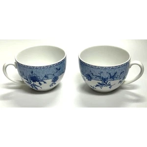 LOT of 2 Wedgwood Mikado - Home - Blue Breakfast Cups 1995 - Picture 1 of 7