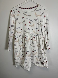 Vestido patinador Harry Potter niñas talla 8 puntada búho - Imagen 1 de 3