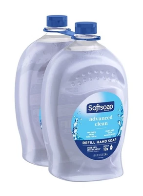 Limited Deal Softsoap Advanced Clean Liquid Hand Soap - Refill 80 oz, 2-pack - Image 1 of 3