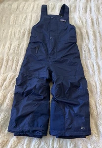 Patagonia Kids Navy Blue Insulated Bib Snow Pants h2no Sz 3T - Foto 1 di 11