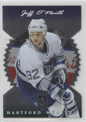 1996-97 Donruss Elite Die-Cut Stars Jeff O'Neill #39 - Image 1 of 2