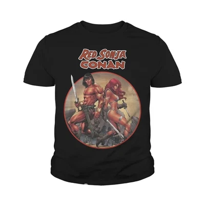 Conan The Barbarian and Red Sonja T Shirt Full Size S-5XL - Image 1 of 3