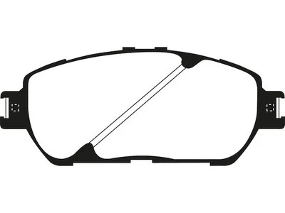 Juego de pastillas de freno delanteras para Toyota Avalon 2005-2007 EBC 53354JZSY 2006 Foto 1 de 4