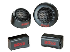 Boss TW15 1" 200 Watt Super Polymer Micro-Dome Car Audio Tweeters (Pair) - Picture 1 of 2