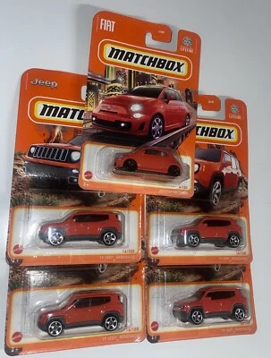 Matchbox '19 Jeep Renegade  Matchbox 70 Years Series Lot 5 - Image 1 of 4