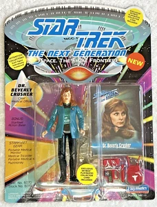 Playmates Star Trek The Next Generation Dr. Crusher Action Figure 1993 NEW - Picture 1 of 3