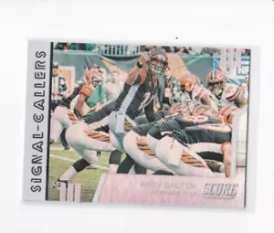 ANDY DALTON 2019 SCORE FUSSBALL SIGNAL-ANRUFER KARTE EINFÜGEN - KOSTENLOSER VERSAND - Bild 1 von 24