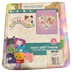 Squishmallows Silky Soft Throw 40" x 50" New! *Free Shipping* - Picture 1 of 1