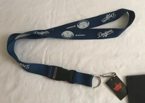 Los Angeles Dodgers 50th Anniversary Lanyard With Detachable Buckle - Picture 1 of 3