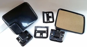 EXTERIOR OUTER DOOR MIRRORS PAIR 2pc SUIT MITSUBISHI TRITON L200 1986 - 1996 - Picture 1 of 2