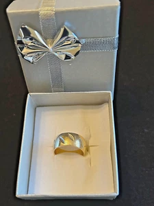 Big Reduction!!!!!! Women's wedding bands 14k solid gold vintage - Picture 1 of 4