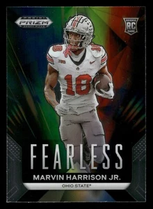 2024 Prizm Draft Picks Fearless Marvin Harrison Jr #F-MHJ - Picture 1 of 2