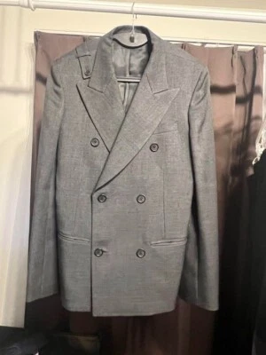 Chaqueta doble Yohji Yamamoto REGULACIÓN color Garay Hombre S envío desde JPN. Foto 1 de 4