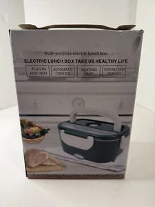 Electric Heating Lunch Box Portable for Car & Home Food Warmer Container - Picture 1 of 4