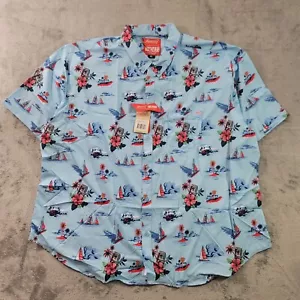 RSVLTS Budweiser Series 3 Regatta Have A Bud Size 4XL Short Sleeve Button Shirt - Picture 1 of 10