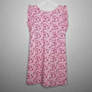 Vineyard Vines pink white floral kaleidoscope dress 12 - Picture 1 of 4