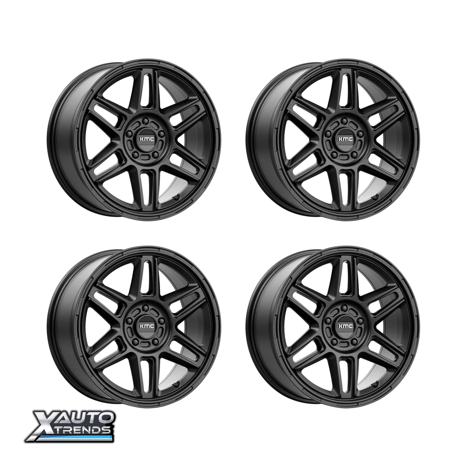 KMC KM716 Nomad Negro Satinado 18X8 5X110 38mm (Juego de 4) Foto 1 de 1
