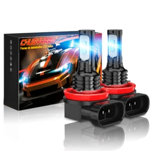 2pcs Ultra Blue H11 H8 LED Fog Lights Bulbs for Honda Civic 2006-2020 Fog Lamp - Picture 1 of 7
