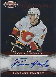 2012-13 Certified Signatures #16 Roman Horak - Picture 1 of 1