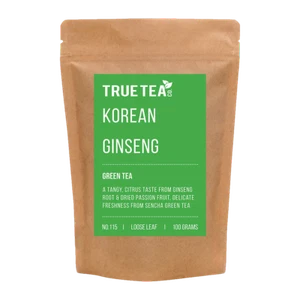 Korean Ginseng Green Tea (No.115) - Loose Leaf Tea - True Tea Co. - Picture 1 of 3