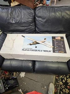 Vintage Pilatus Porter PC-6 Berlin Rc Aeorplane Balsa Arf Kit VQ VINH QUANG NOS - Picture 1 of 7
